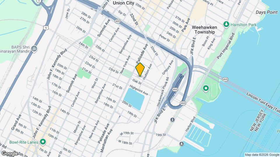 211 Shippen St Map and Location Details