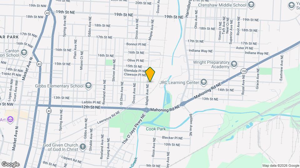 1408 Maple Ave NE Map and Location Details