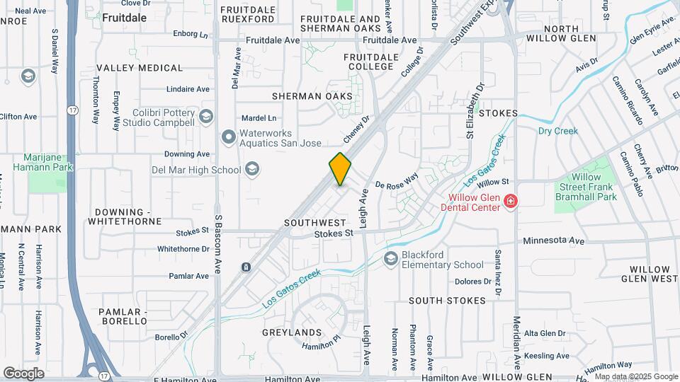 1727 De Marietta Ave Map and Location Details