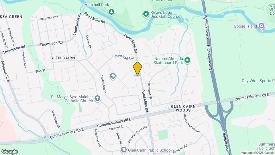 472 Three Valleys Cres Map and Location Details