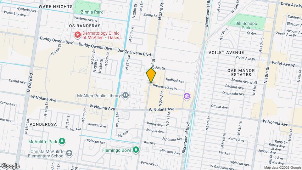 11 Primrose Ave Map and Location Details