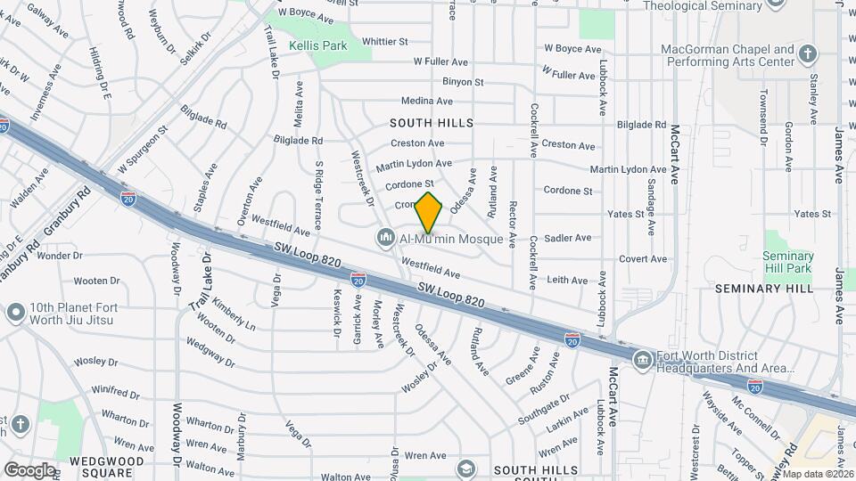 3408 Leith Ave Map and Location Details