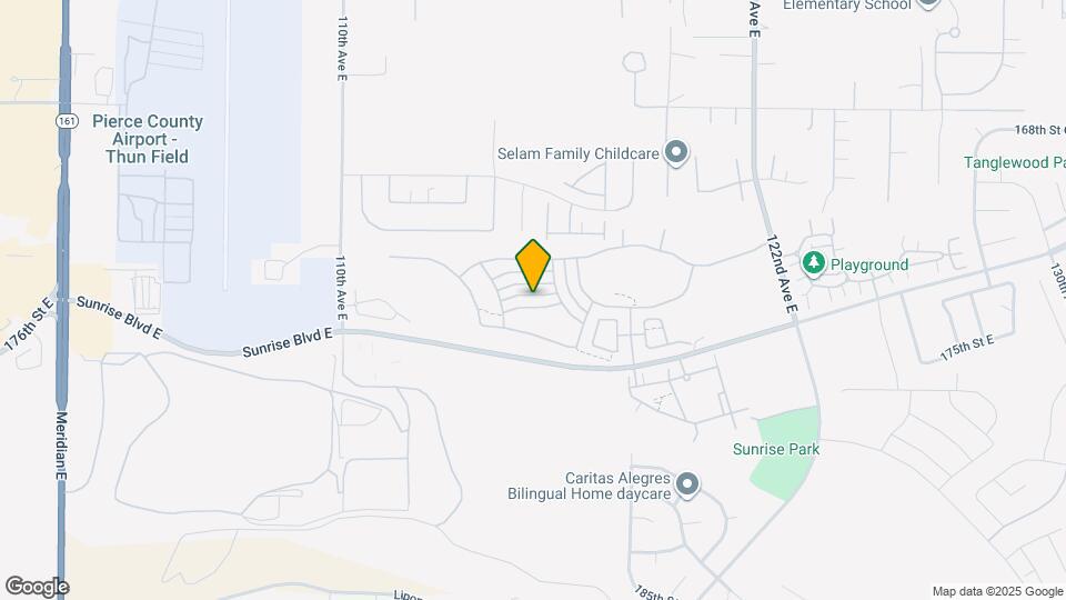 11531 174th St E Map and Location Details