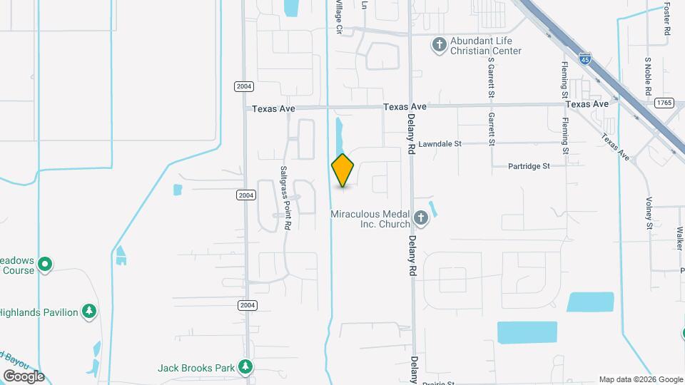 921 Woodhaven Lks Dr Mapa y Detalles de la Ubicación