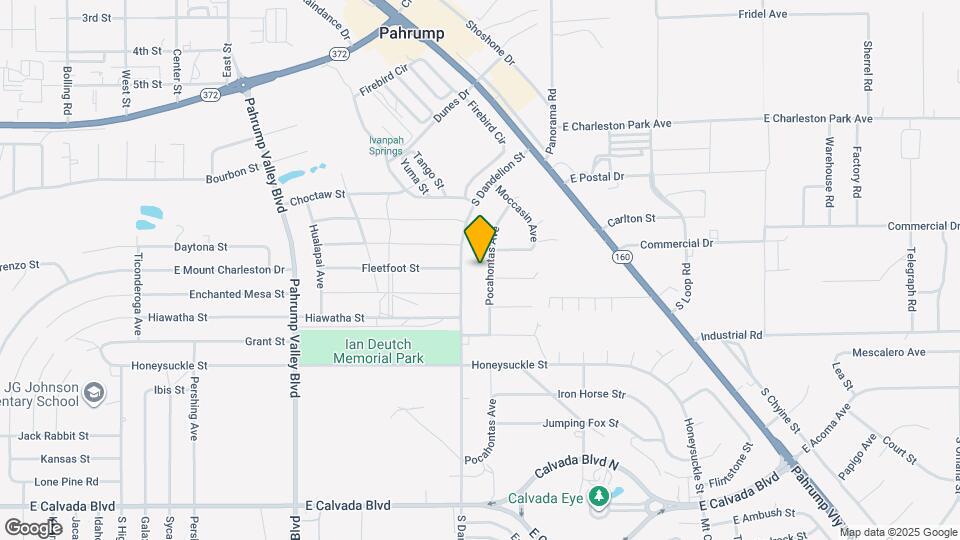 1340 Pocahontas Ave Map and Location Details