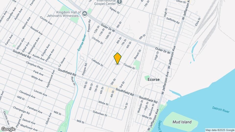 4331 6th St Map and Location Details