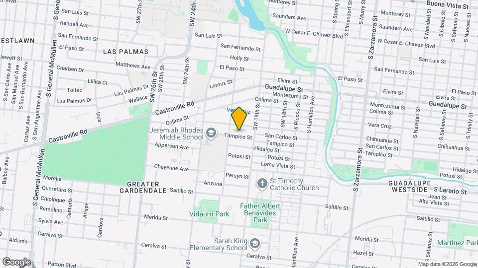 2925 Tampico St Map and Location Details