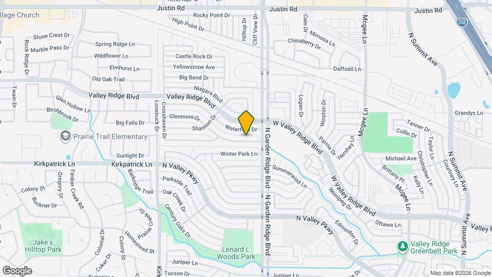 1521 Glenmore Dr Map and Location Details