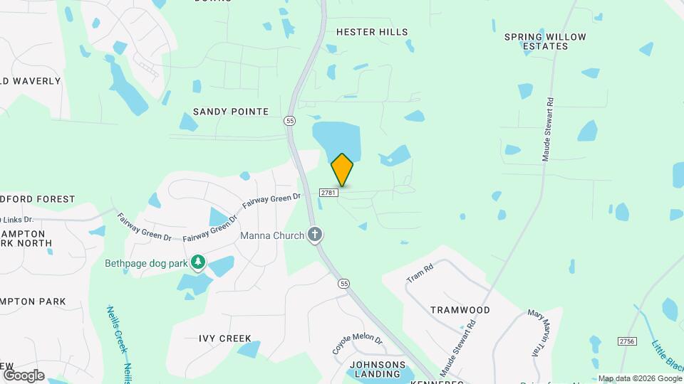 2919 Denson Rd Map and Location Details