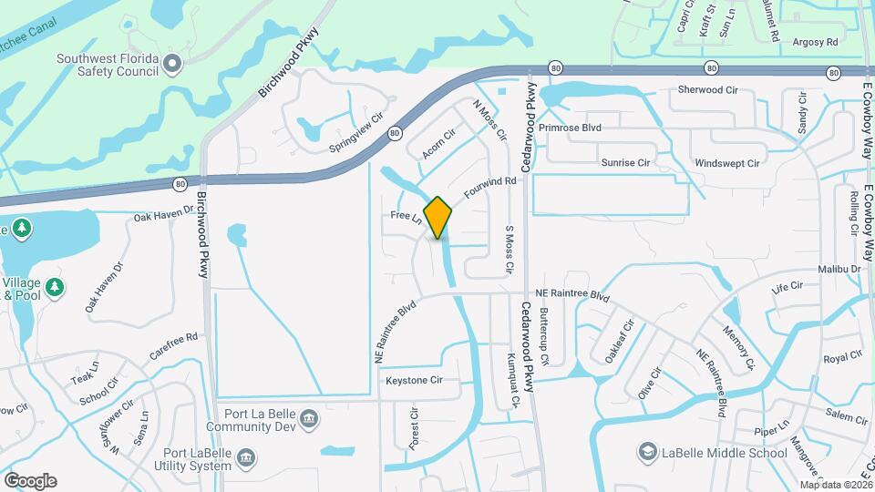 6006 Joy Ct Map and Location Details