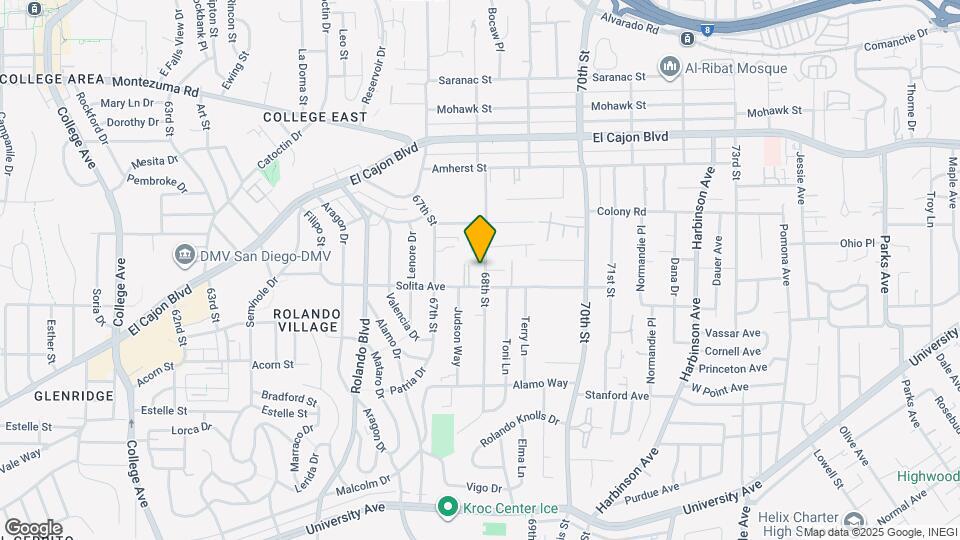 4722 68th St Map and Location Details