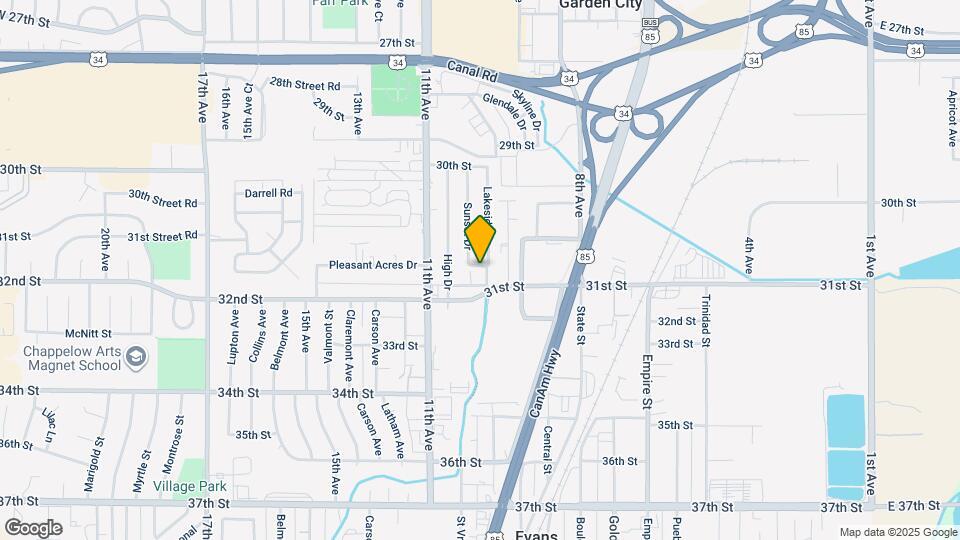 3037 Lakeside Dr Map and Location Details