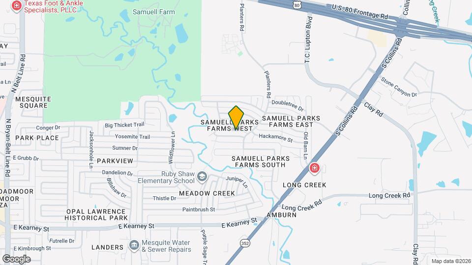 1415 Smokehouse St Map and Location Details