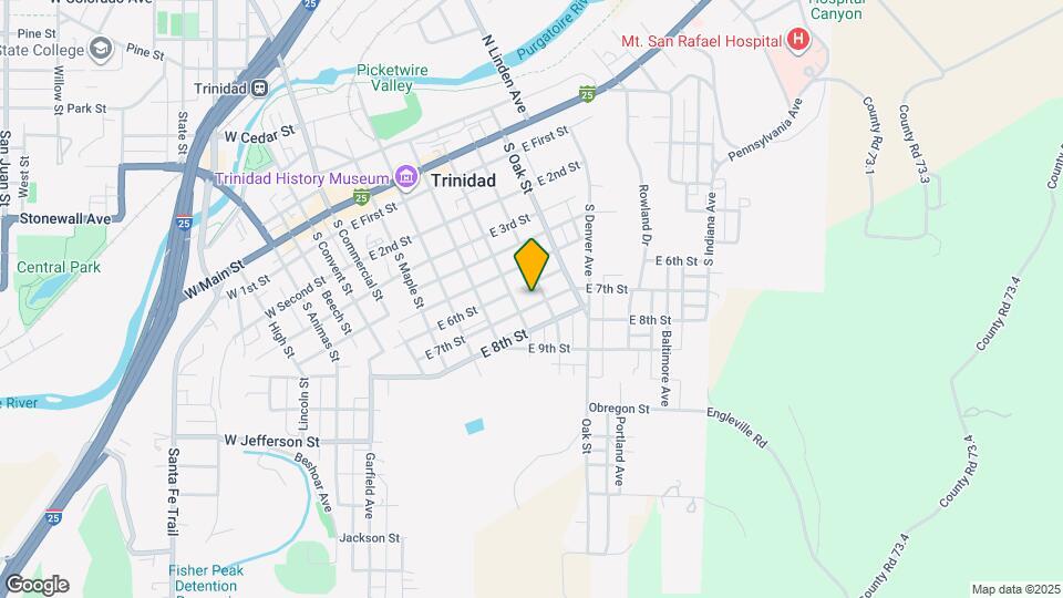 513 E 7th St Map and Location Details