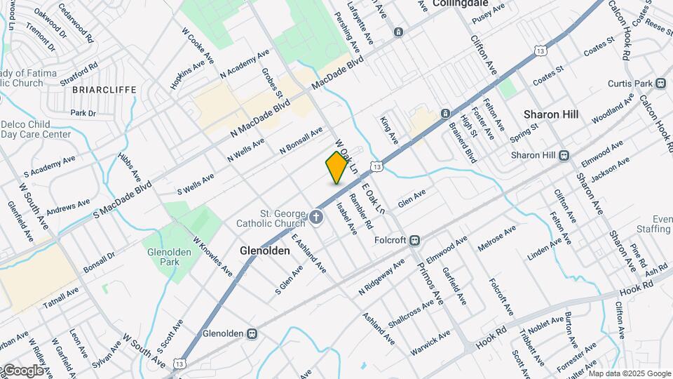 304 N Chester Pike Map and Location Details