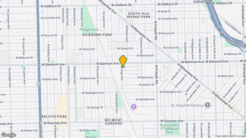 3135 N Tripp Ave Map and Location Details