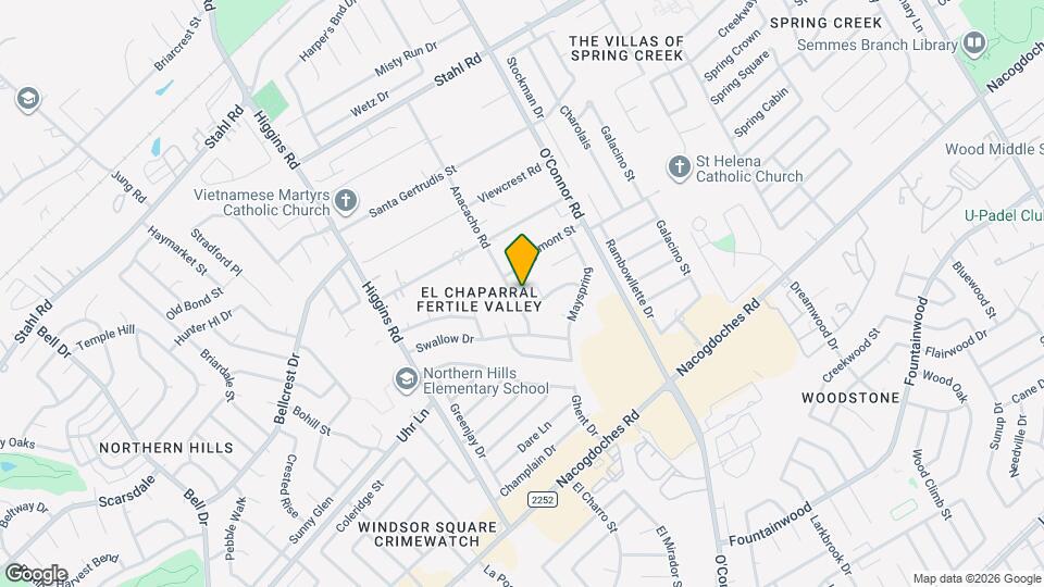 5046 Anacacho St Map and Location Details