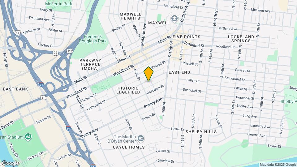 908 Fatherland St Map and Location Details