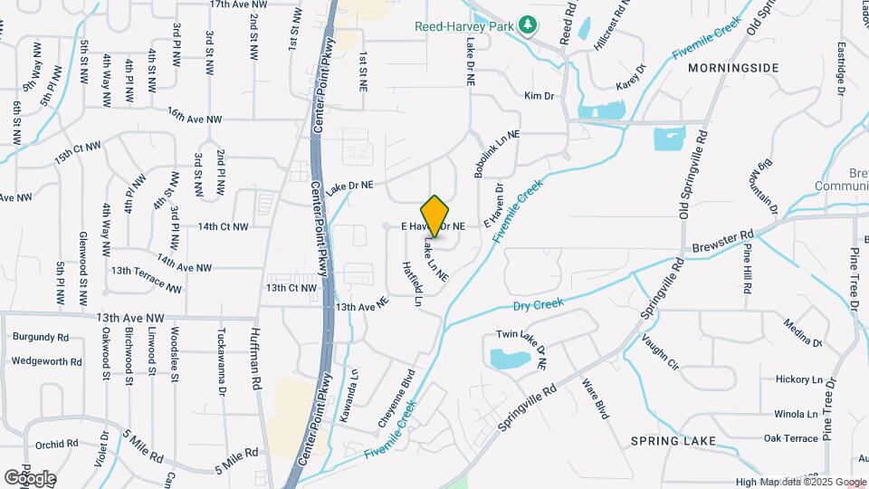 224 Tanglewood Cir NE Map and Location Details