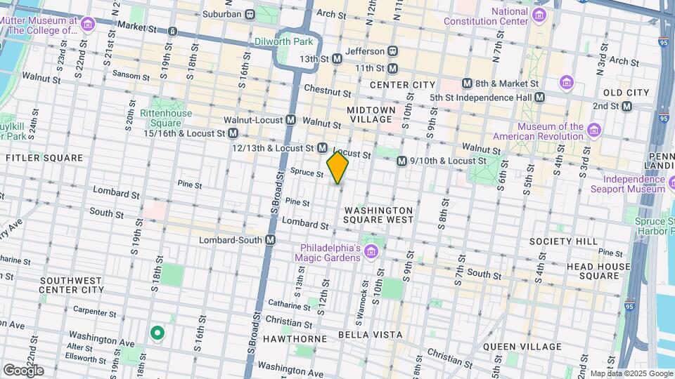 310 S 12th St Map and Location Details