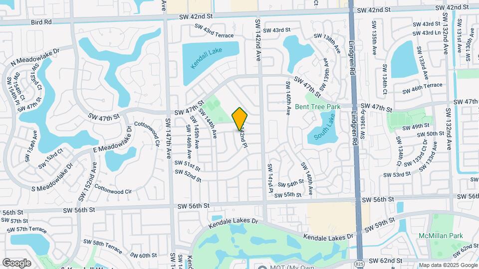 4908 SW 142nd Pl Map and Location Details