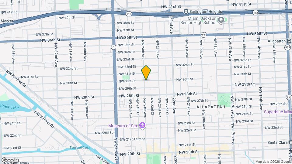 2390 NW 30th St Map and Location Details