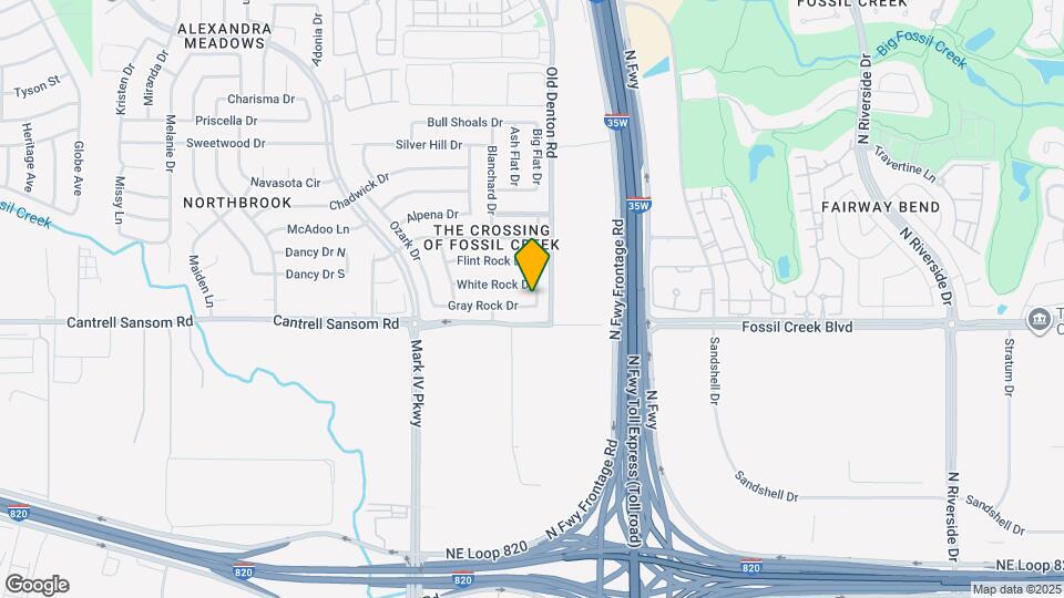 2829 Gray Rock Dr Map and Location Details