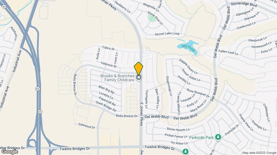 2081 Comstock Ln Map and Location Details