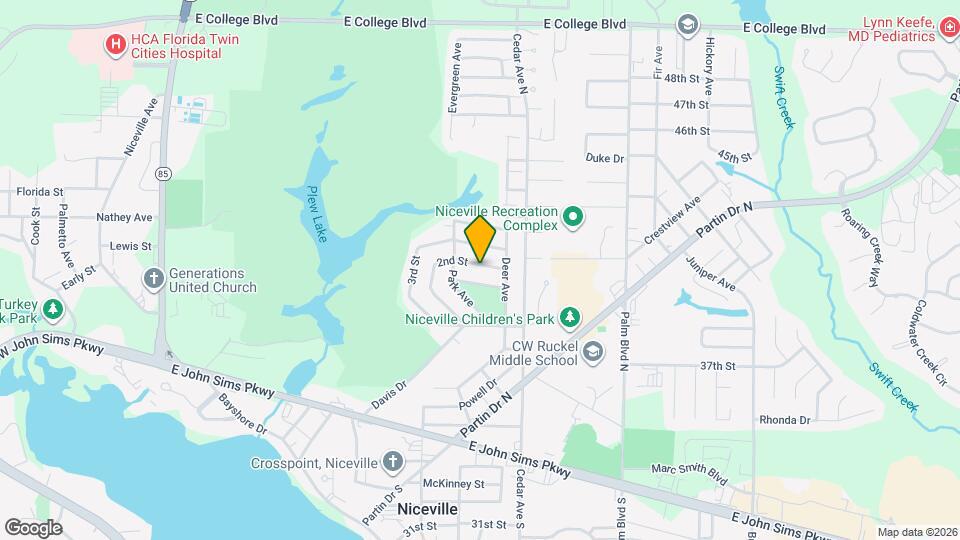 208 2nd St Map and Location Details