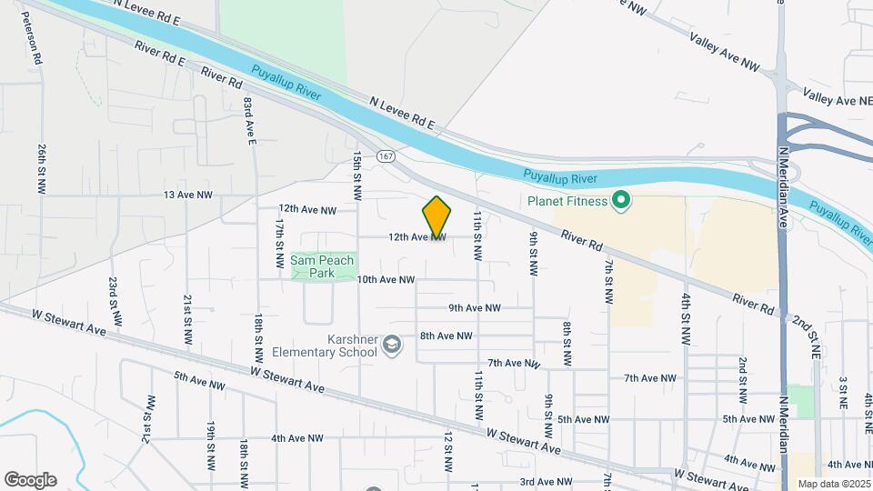 1214 12th Ave NW Map and Location Details