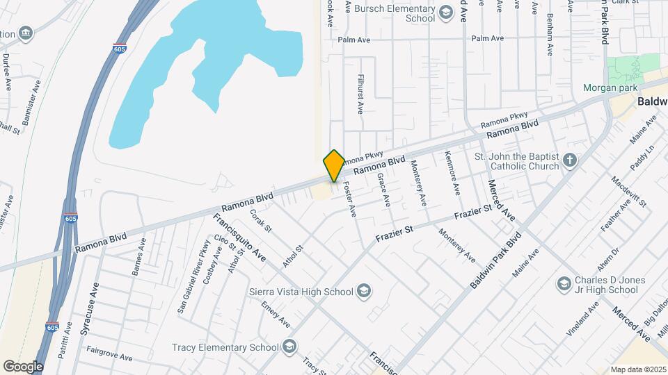 13358 Ramona Blvd Map and Location Details