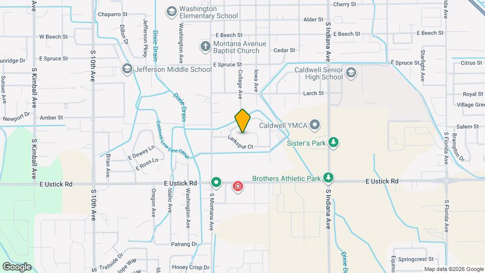 3724 Billings Dr Map and Location Details