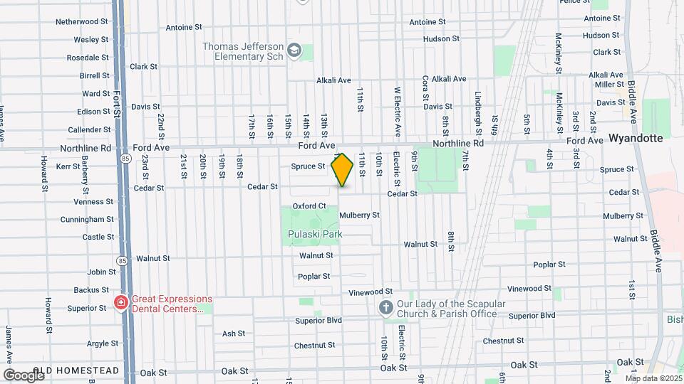 2181 12th St Map and Location Details