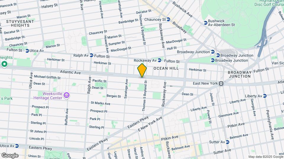 2178 Atlantic Ave Mapa y Detalles de la Ubicación
