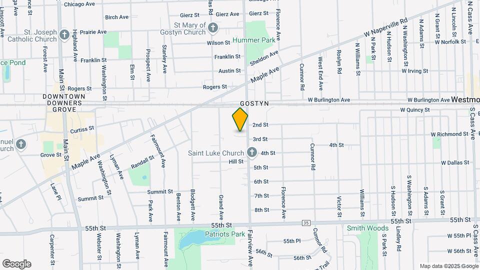 5142 Fairview Ave Map and Location Details