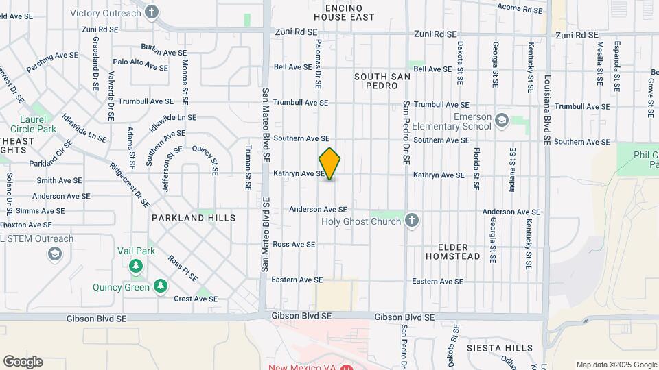 911 Alvarado Dr SE Map and Location Details