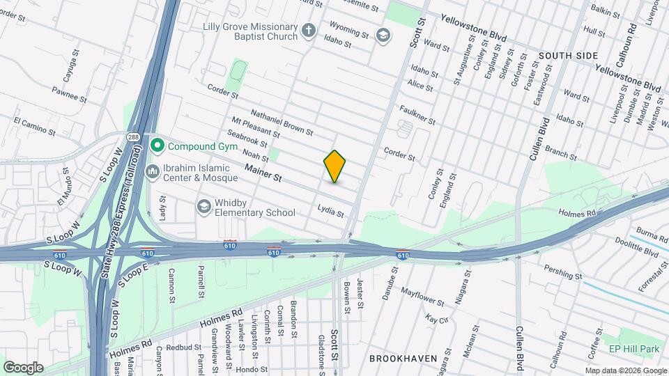 3818 Noah St Map and Location Details