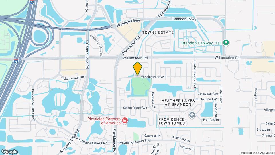 1935 Bridlewood Way Map and Location Details