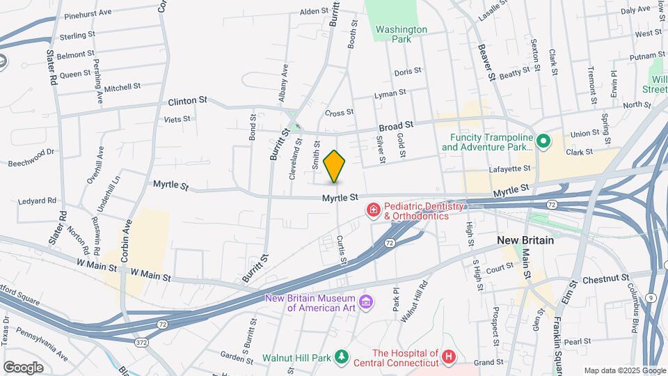 154 Curtis St Map and Location Details