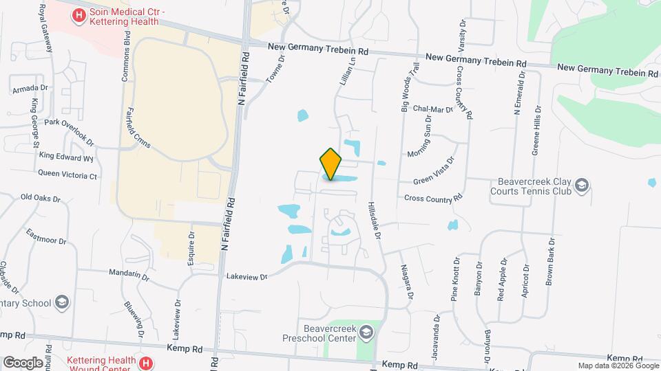 3086 Westminster Dr Map and Location Details