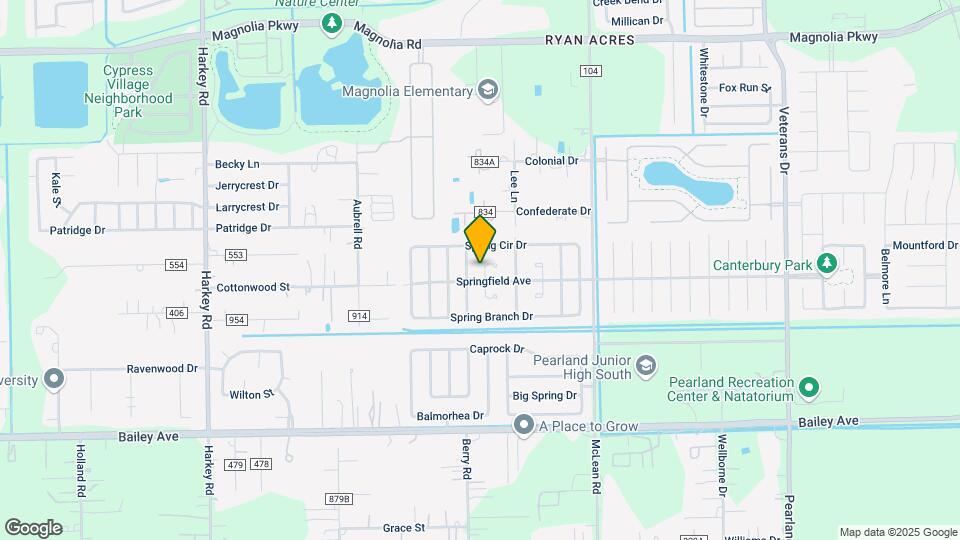 3923 Springcrest Ct Map and Location Details