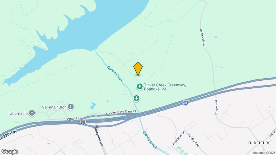 8623 Plantation Rd Map and Location Details