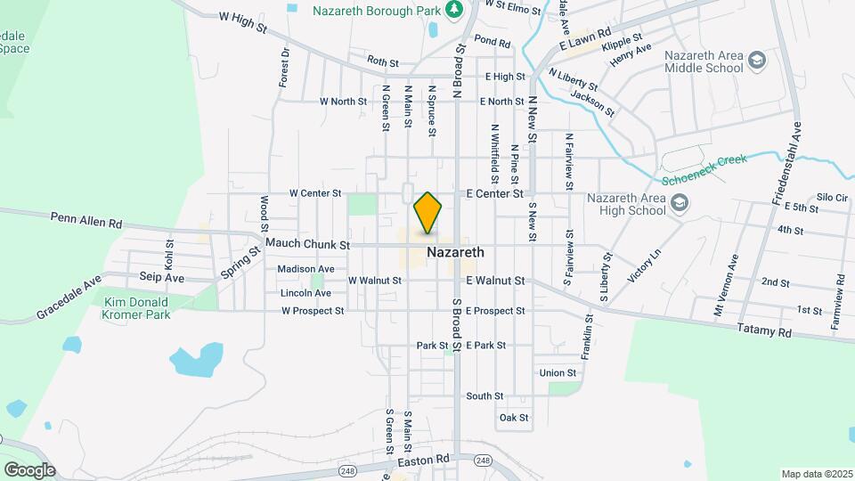 19-23 E Belvidere St Mapa y Detalles de la Ubicación