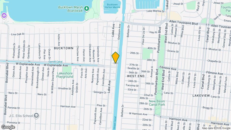 1502 Orpheum Ave Mapa y Detalles de la Ubicación