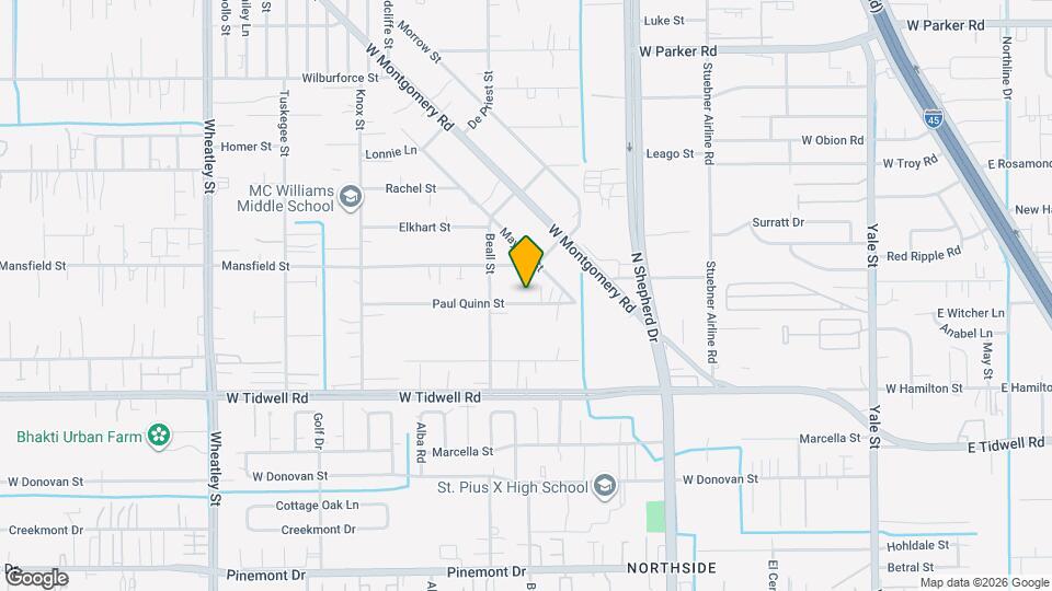 778 Paul Quinn St Map and Location Details