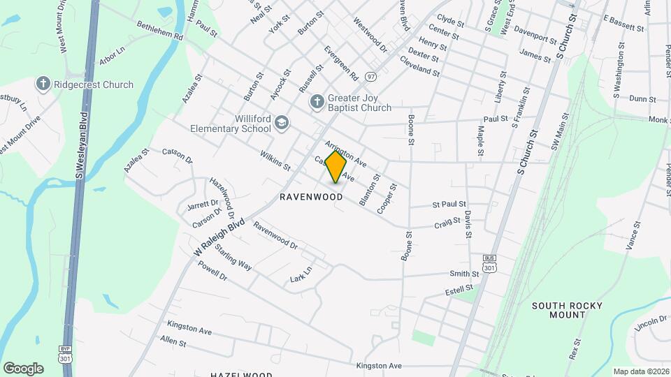 604 Nelson St Map and Location Details