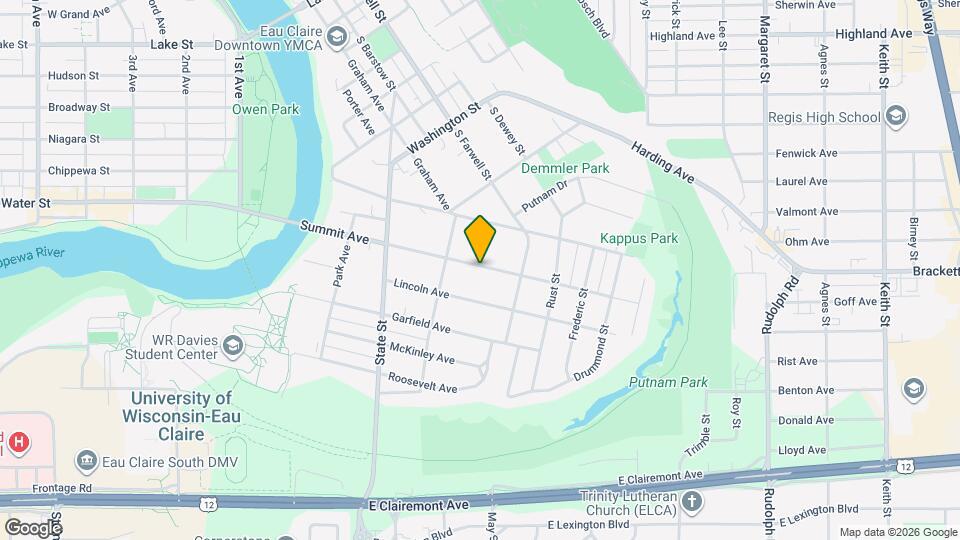 433 Summit Ave, Unit Lower Mapa y Detalles de la Ubicación