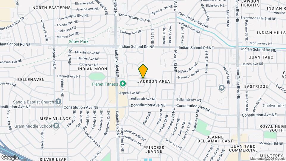 10527 Princess Jeanne Ave NE Map and Location Details