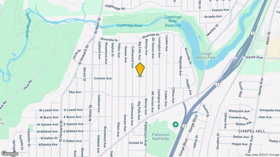 1155 Big Falls Ave Map and Location Details