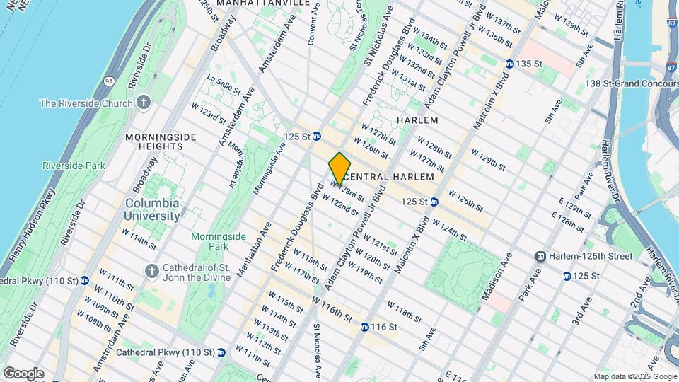 252 W 123rd St Map and Location Details